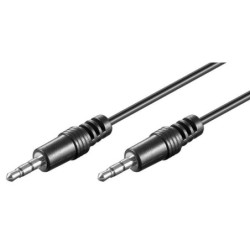 Cavo Audio Stereo Jack 3.5 mm M M 0,2m