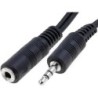 Prolunga audio Stereo Jack 3.5 mm M F 3,0 mt.