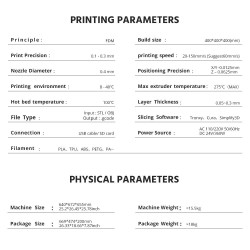 Stampante 3D Tronxy X5SA 400 Pro piastra vetro reticolo livello automatico guida