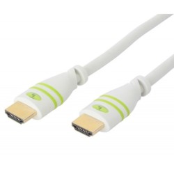 Cavo HDMI High Speed con Ethernet A A M M 1 m Bianco