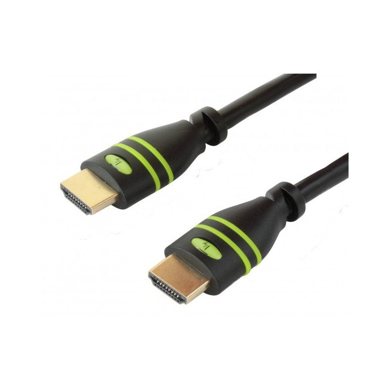 Cavo HDMI High Speed con Ethernet Amplificato A A M M 25m Nero