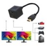 Cavo Video Splitter HDMI M a 2 x HDMI F