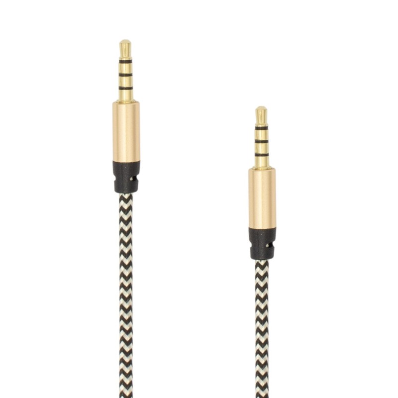 Cavo Audio Stereo Jack 3.5 mm M M 1,5m Giallo