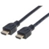 Cavo HDMI CL3 High Speed con Ethernet A A M M 5m Nero