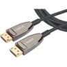 Cavo Ottico Attivo DisplayPort 1.4 Active Optical Cable 8K 60Hz 32.4 Gbps Connettori a Scatto 20m