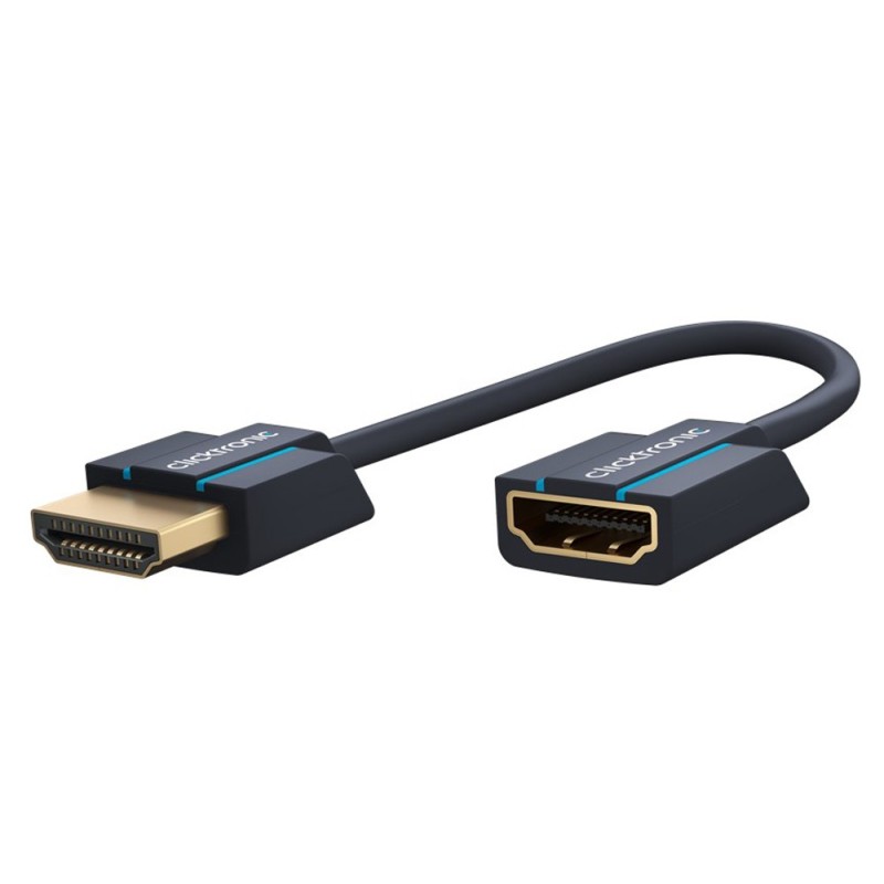 Cavo Adattatore Flessibile HDMI M F 0,1m Alta Qualita