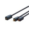 Cavo Audio 2 RCA M a Jack 3,5 mm F 0,10 m Alta Qualita