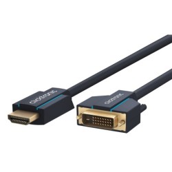 Cavo Video HDMI DVI D M M 2 m Alta Qualita