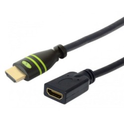 Cavo Prolunga HDMI High Speed con Ethernet 4K 30Hz M F 3,0 m