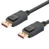 Cavo Audio Video DisplayPort 8K M M 1 m Nero