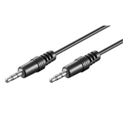 Cavo Audio Stereo Jack 3.5 mm M M 1,5m