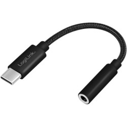 Cavo Adattatore Convertitore Audio da USB C Maschio a 3,5 mm Femmina 13 cm