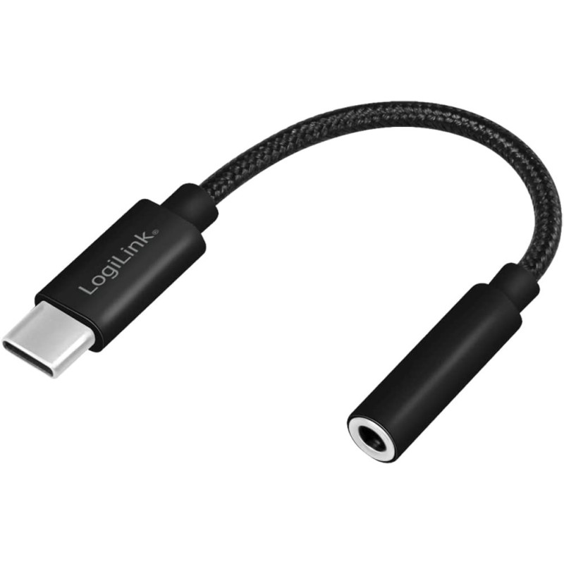 Cavo Adattatore Convertitore Audio da USB C Maschio a 3,5 mm Femmina 13 cm