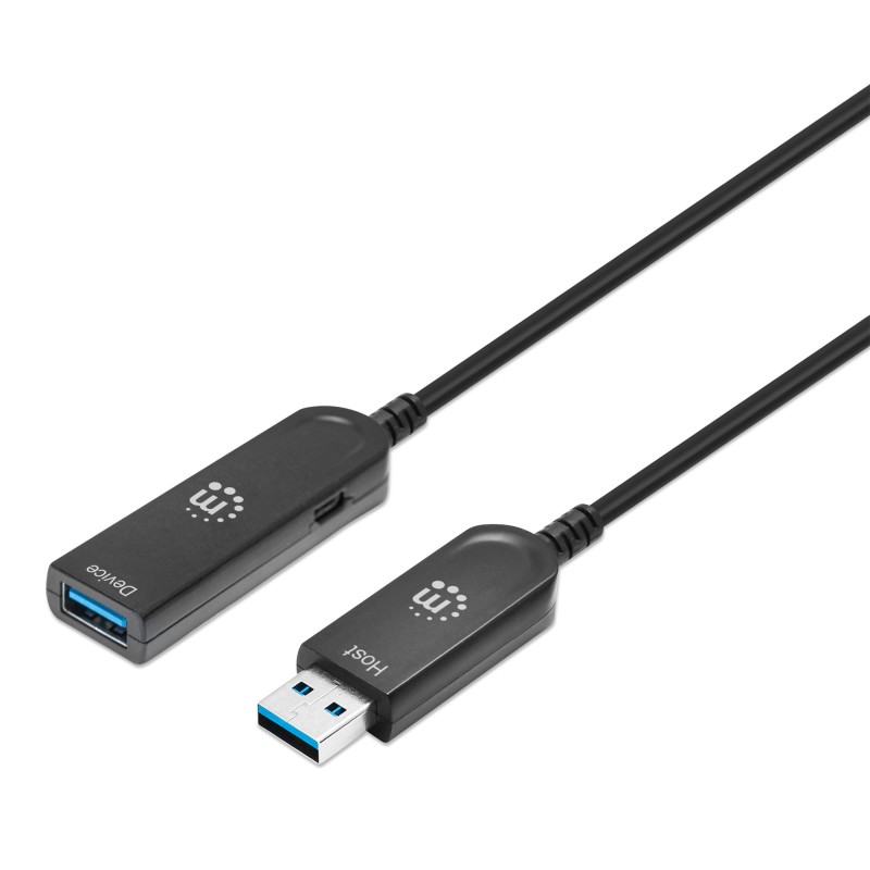 Cavo Ottico Attivo USB 3.2 Gen 2 SuperSpeed Active Optical Cable USB A M F 10m