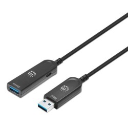 Cavo Ottico Attivo USB 3.2 Gen 2 SuperSpeed Active Optical Cable USB A M F 50m