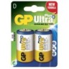 Blister 2 Batterie Torcia D GP Ultra Plus