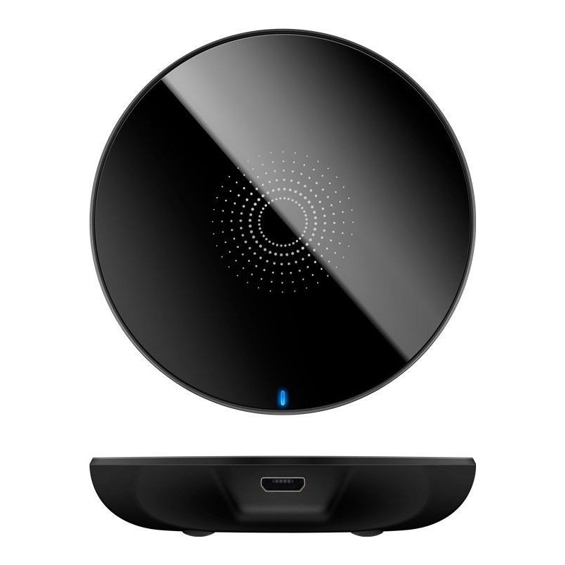 Caricabatterie Wireless Fast Qi Stand 5W Nero