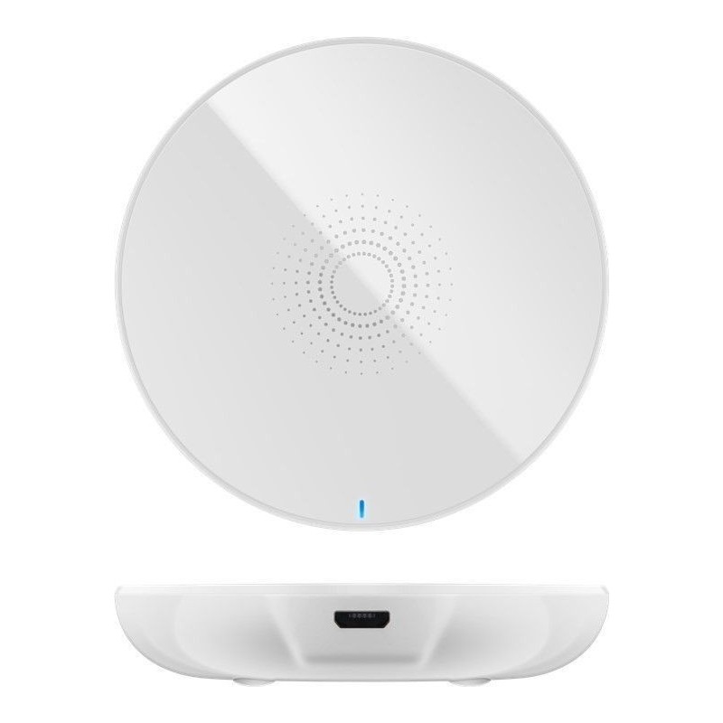 Caricabatterie Wireless Fast Qi Stand 5W Bianco