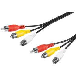 Cavo Audio Video 3 x RCA M M 1,5mt