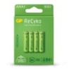 Blister 4 Batterie Ricaricabili AAA Mini Stilo 950mAh GP ReCyko