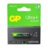 Confezione 4 Batterie GP Ultra Plus Alcaline Ministilo AAA 24AUP/LR03