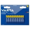 Confezione 10 Batterie Varta Longlife Power Ministilo AAA