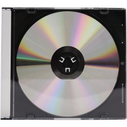 Porta CD Slim Jewel Case Nero