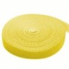 Rotolo di Feltro Adesivo Gestione cavi Lunghezza 4m Larghezza 16mm Giallo